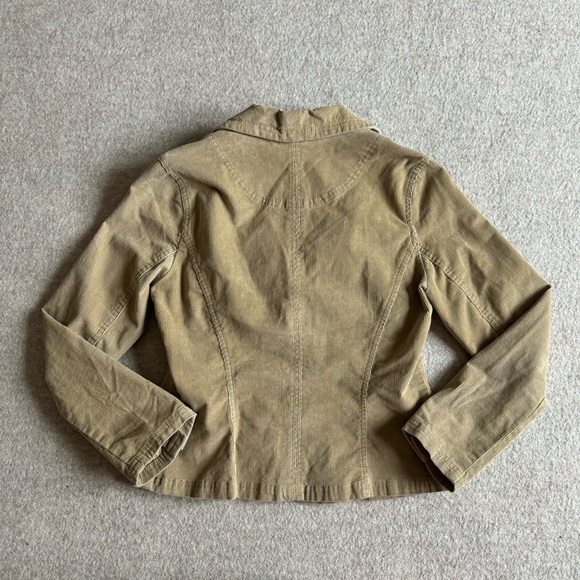 Vintage tan corduroy button down jacket - Picture 2 of 4